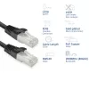 ACT FB8100 verkkokaapeli musta 0,5 m Cat8 U/FTP (STP)