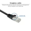 ACT Cat8 U/FTP (STP) verkkokaapeli FB8101 — 1 m, RJ-45–RJ-45, musta