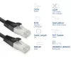 ACT FB8103 Cat8 U/FTP (STP) verkkokaapeli 3 m, RJ-45–RJ-45, musta