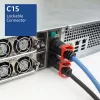 ACT virtajohto C14 IEC Lock+ Dual Locking - C15 IEC Lock+ sininen 2 m, PC3874