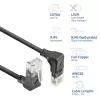 ACT DD7905 Cat6a U/UTP -verkkokaapeli 5 m musta RJ-45
