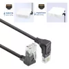 ACT DD7905 Cat6a U/UTP -verkkokaapeli 5 m musta RJ-45