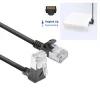 ACT DA4951 Cat6a U/FTP (STP) -verkkokaapeli 1,5 m, RJ-45–RJ-45, musta, kullatut kontaktit