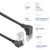 Verkkokaapeli ACT DA7903 Cat6a U/FTP (STP) musta, 3 m, RJ-45–RJ-45, kullatut kontaktit