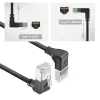 ACT Cat6a U/FTP (STP) -verkkokaapeli DA7905, 5 m, RJ-45–RJ-45, musta