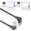 Verkkokaapeli ACT DA7952 Cat6a U/FTP (STP) musta 0,25 m RJ-45-liittimillä, kullatut kontaktit