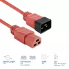 Virtakaapeli ACT C20–C21 IEC60320 punainen 1,5 m, 250 V 16 A