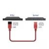 ACT-virtakaapeli C20–C21 IEC60320 punainen 2 m, 16 A 250 V