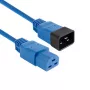 Virtakaapeli ACT C20–C21 IEC60320 sininen 2 m, 16 A, 250 V