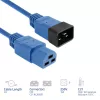 Virtakaapeli ACT C20–C21 IEC60320 sininen 2 m, 16 A, 250 V