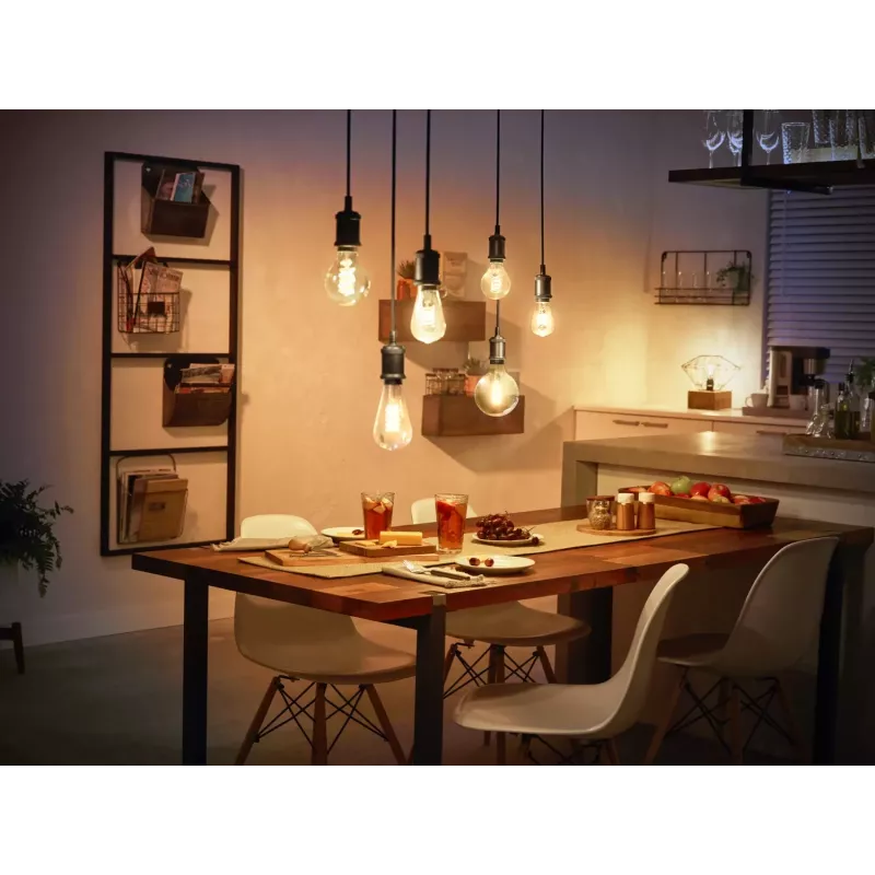Älylamppu Philips 1 kpl:n pakkaus ST72 E27 filamentti Edison Bluetooth Zigbee