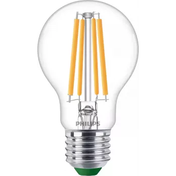 Philips Filament lamppu kirkas 60W A60 E27, 4 W, 60 W, E27, 840 lm, 50 000 h, lämmin valkoinen