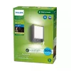 Philips Arbour seinävalaisin 3,8W, ulkoseinävalaisin, antrasiitti, metalli, IP44, terassi, puutarha, II