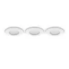 Upotettava kohdevalaisin Philips 929003712102, pyöreä LED, 1× LED 1 000 lm, IP44, himmennettävä, valkoinen