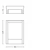 Ulkoseinävalaisin Signify Philips Arbour 3,8 W LED antrasiitti, 220–240 V, 1-lampunen