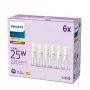 Philips Capsule 25 W G9 G9 x6, 1,9 W, 25 W, G9, 220 lm, 15 000 h, lämmin valkoinen