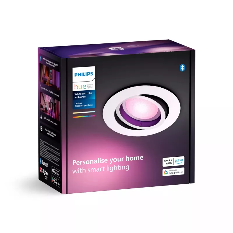 Philips Hue White and Colour Ambience Centura upotettava kohdevalaisin