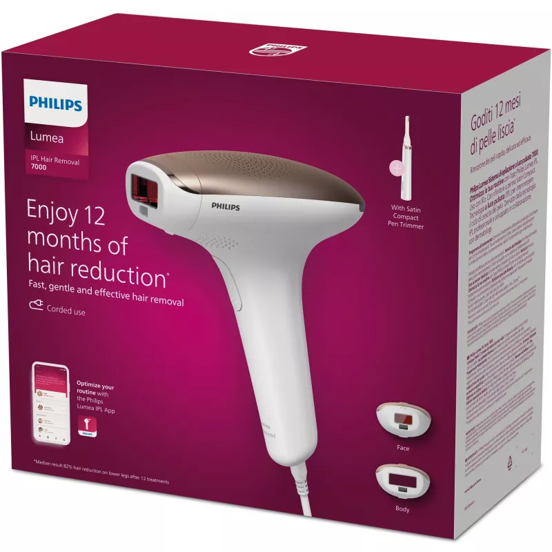 Philips Lumea Advanced Lumea IPL 7000 Series BRI921/00 IPL-karvanpoistolaite pitkäkestoisiin tuloksiin