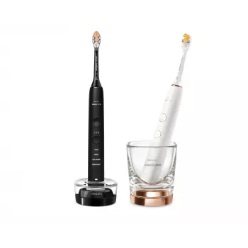Philips Sonicare DiamondClean HX9914/69 sähköhammasharja aikuisille äänihammasharja musta, kulta, rosee