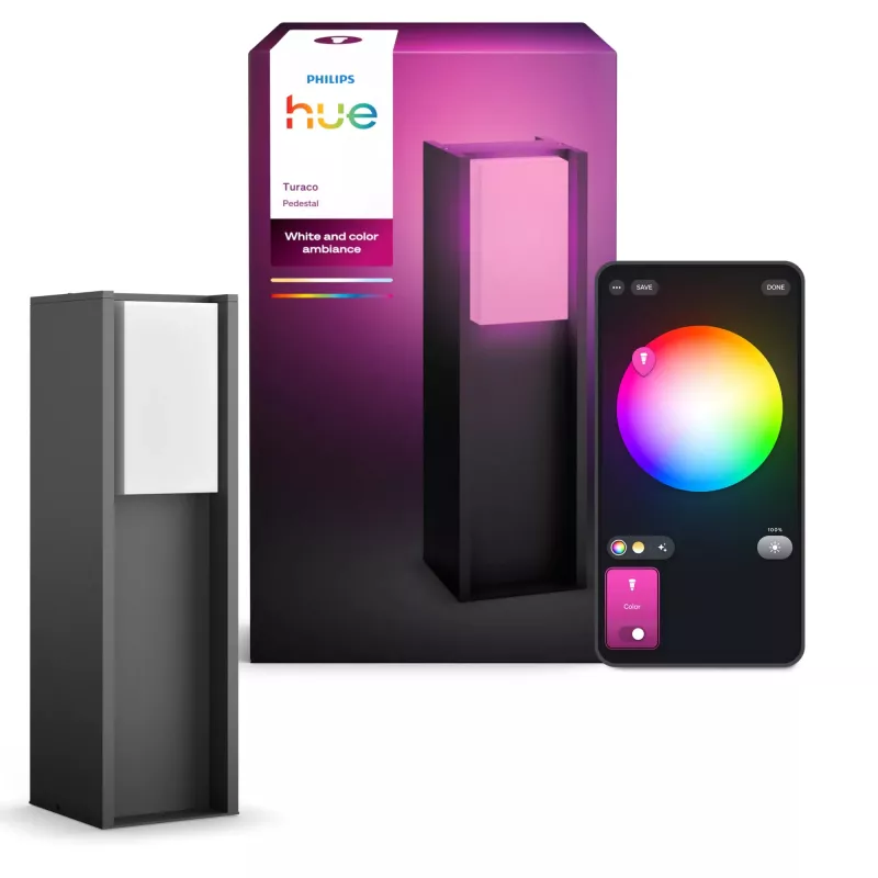 Philips Hue White and colour ambience Turaco ulkojalusta