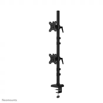 Neomounts DS60-600BL2V Dual-monitorivarsi 10-32
