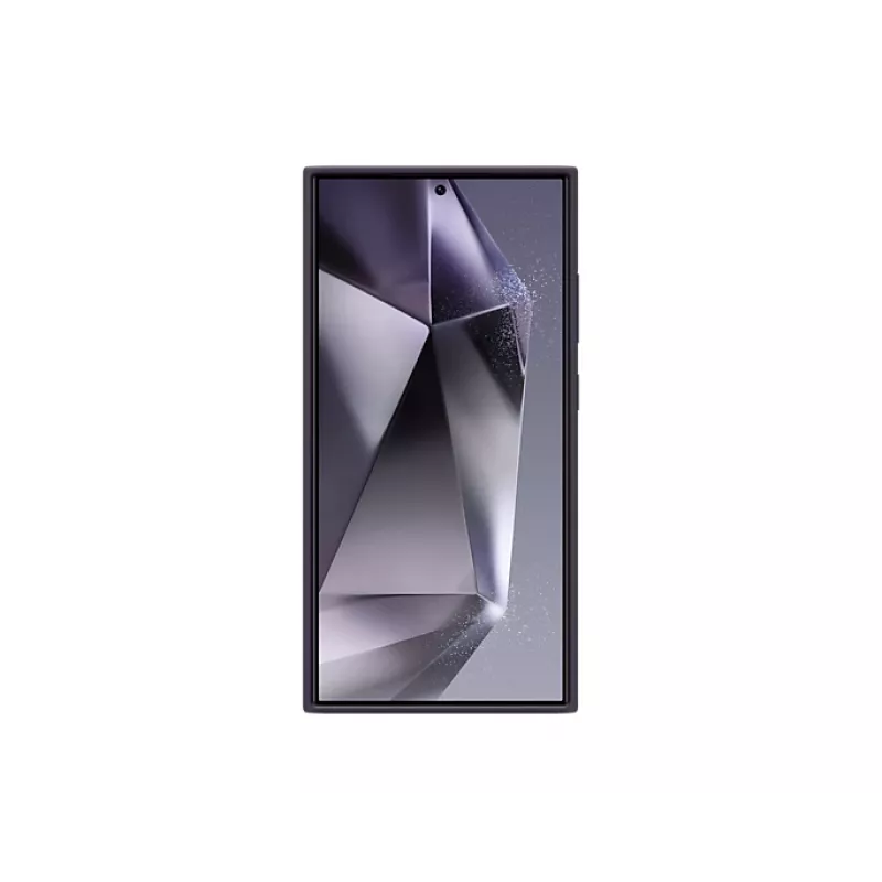 Kuori Samsung Galaxy S24 Ultra silikonikotelo tummanvioletti