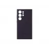Kuori Samsung Galaxy S24 Ultra silikonikotelo tummanvioletti
