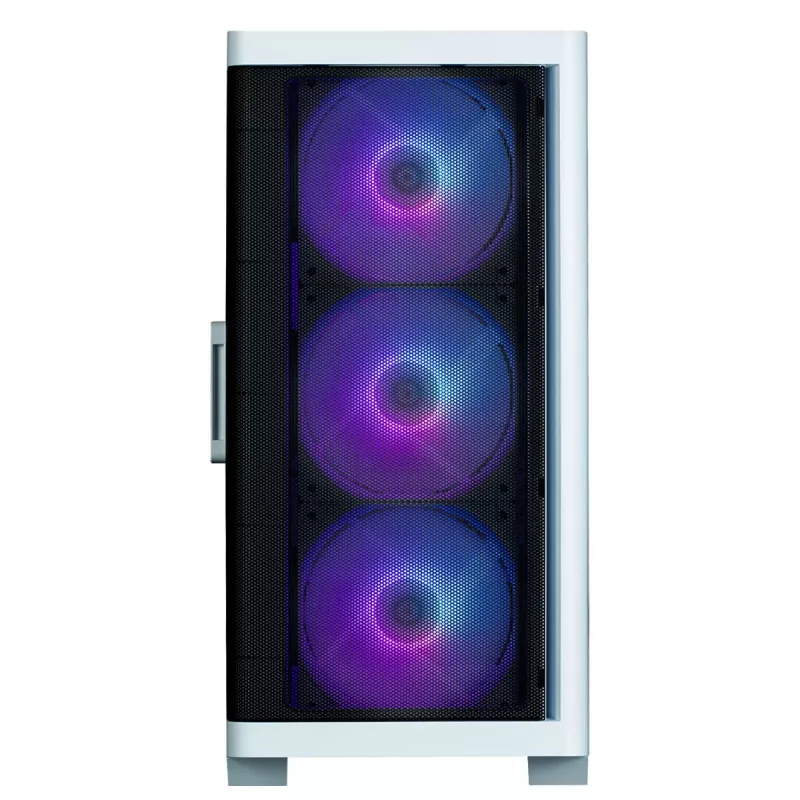 Zalman M4 WHITE tietokonekotelo Mini Tower musta, valkoinen