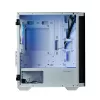Zalman M4 WHITE tietokonekotelo Mini Tower musta, valkoinen