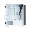 Zalman M4 WHITE tietokonekotelo Mini Tower musta, valkoinen