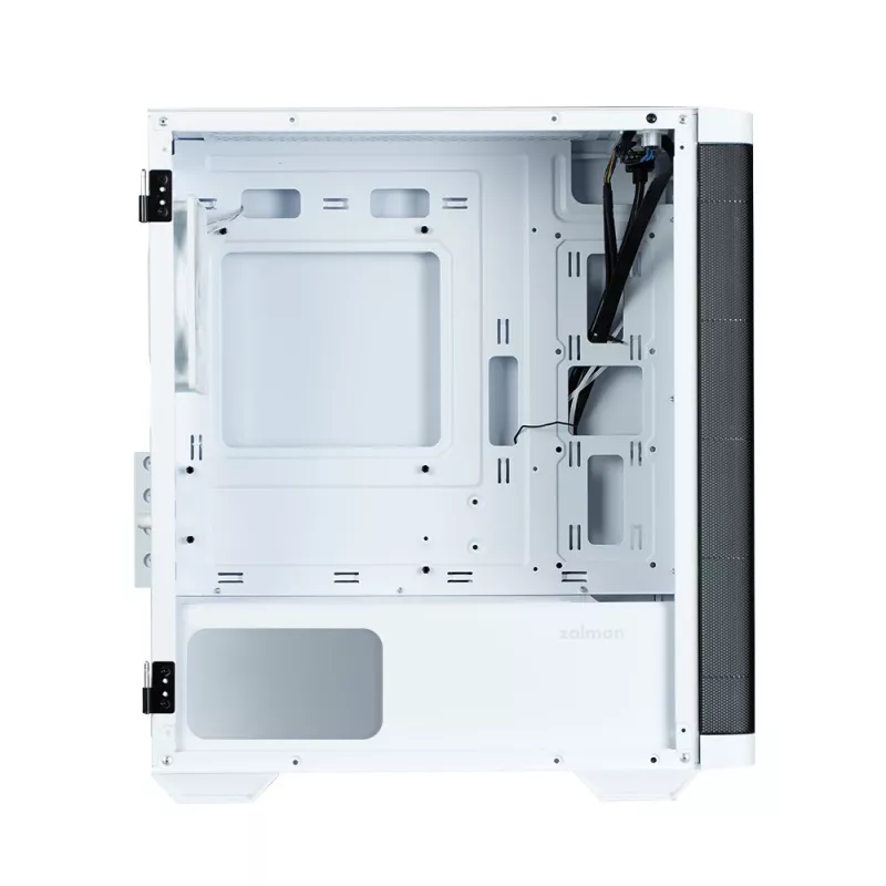 Zalman M4 WHITE tietokonekotelo Mini Tower musta, valkoinen