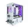 Zalman M4 WHITE tietokonekotelo Mini Tower musta, valkoinen