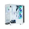 Zalman M4 WHITE tietokonekotelo Mini Tower musta, valkoinen