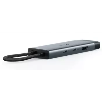 TP-Link UH6120C USB-keskitin USB Type-C harmaa