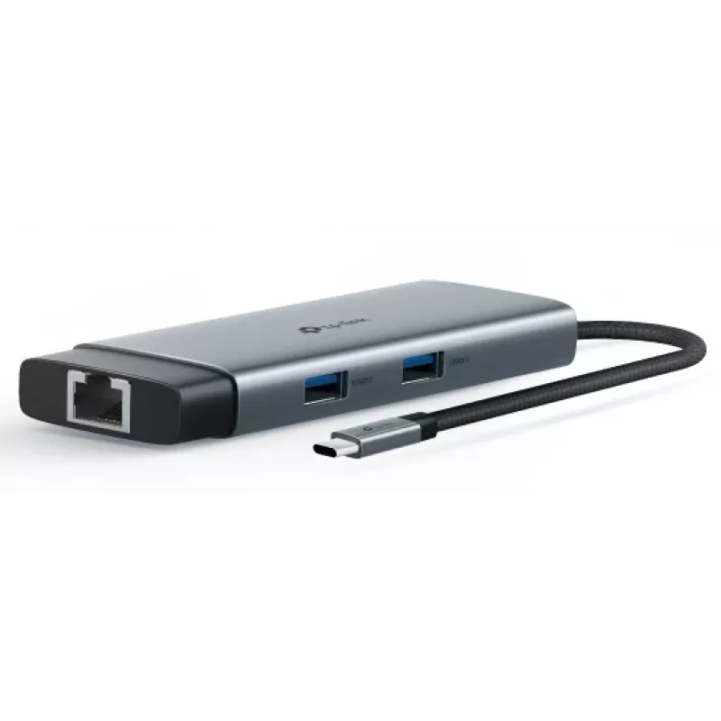 TP-Link UH6120C USB-keskitin USB Type-C harmaa