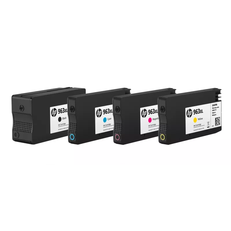 HP 963XL High Yield keltainen alkuperäinen mustepatruuna