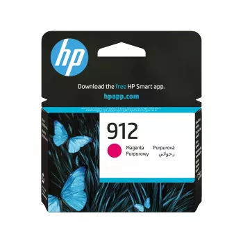 HP 912 magenta alkuperäinen mustepatruuna, magenta, 1 kpl, 315 sivua