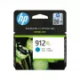HP 912XL High Yield syaani alkuperäinen mustepatruuna
