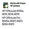 HP 912XL High Yield musta alkuperäinen mustepatruuna