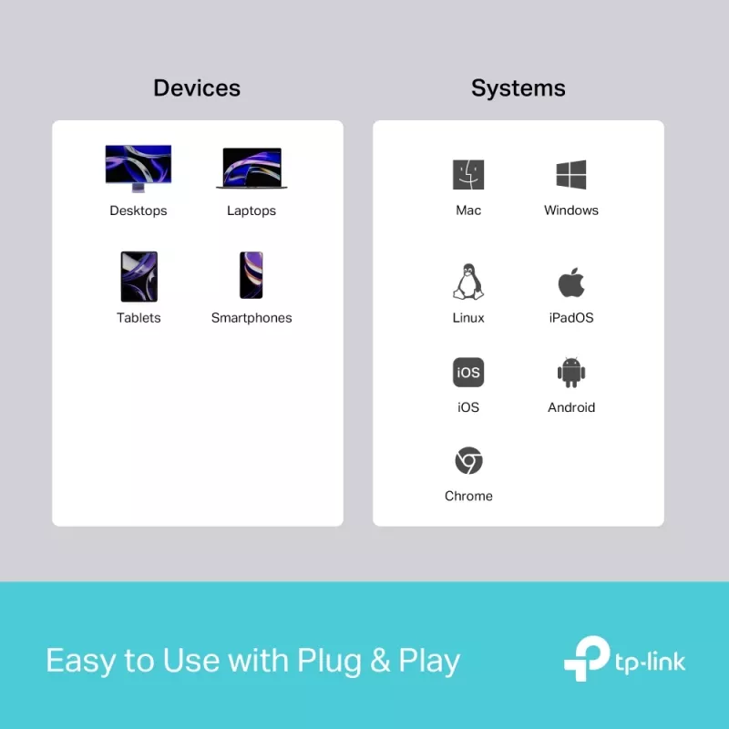 TP-Link UH3020C USB-keskitin USB Type-C 5000 Mbit/s harmaa