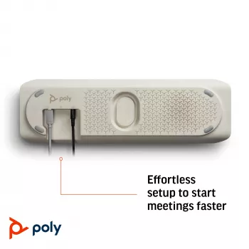 HP Poly Sync 60 kaiutinpuhelin, hopea, Windows 10, Windows 11, MacOS, RoHS, Federal Communications Commission (FCC), CE, 37 mm, 116 mm
