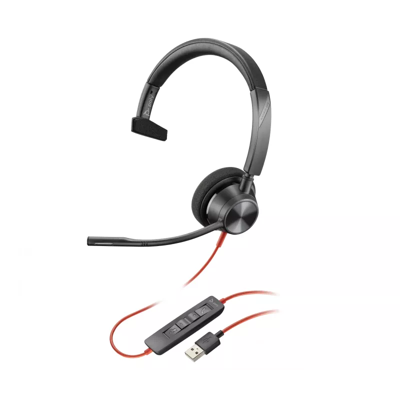 HP Poly Blackwire 5220 stereo USB-A -kuulokemikrofoni