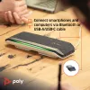 HP Poly Sync 40+ Microsoft Teams -sertifioitu USB-A USB-C kaiutinpuhelin + BT700 USB-A -sovitin