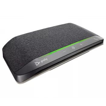 HP Poly Sync 10 USB-A USB-C kaiutinpuhelin, hopea, Windows 10, Windows 11, MacOS, RoHS, Federal Communications Commission (FCC), CE, 182 mm, 89 mm