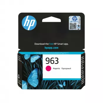 HP 963 magenta alkuperäinen mustepatruuna, magenta, 1 kpl, 700 sivua