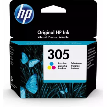 HP 305 1 kpl alkuperäinen vakiokapasiteetti syaani, magenta, keltainen