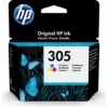 HP 305 1 kpl alkuperäinen vakiokapasiteetti syaani, magenta, keltainen