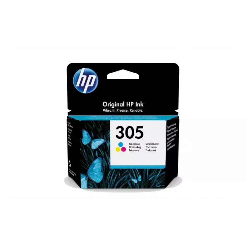 HP 305 1 kpl alkuperäinen vakiokapasiteetti syaani, magenta, keltainen