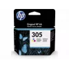 HP 305 1 kpl alkuperäinen vakiokapasiteetti syaani, magenta, keltainen