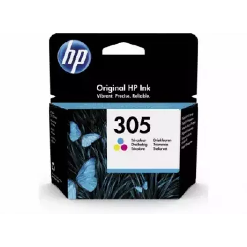 HP 305 1 kpl alkuperäinen vakiokapasiteetti syaani, magenta, keltainen